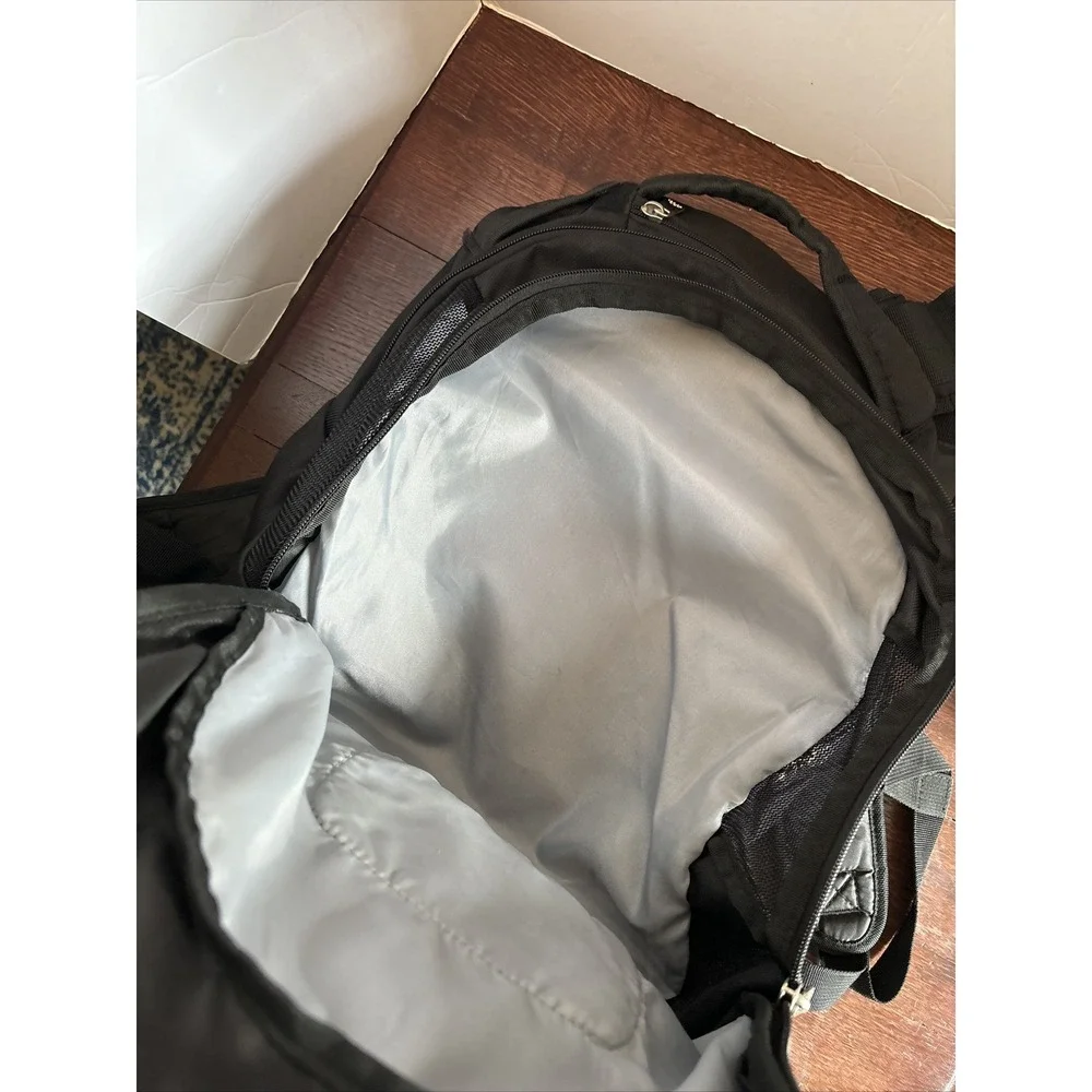 Adidas Backpack Large Storage Capacity  RN90288 Black  Sports - Picture 5 of 14